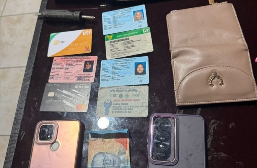 Unit Reskrim Polsek Wara Amankan Pelaku Pencurian Handphone