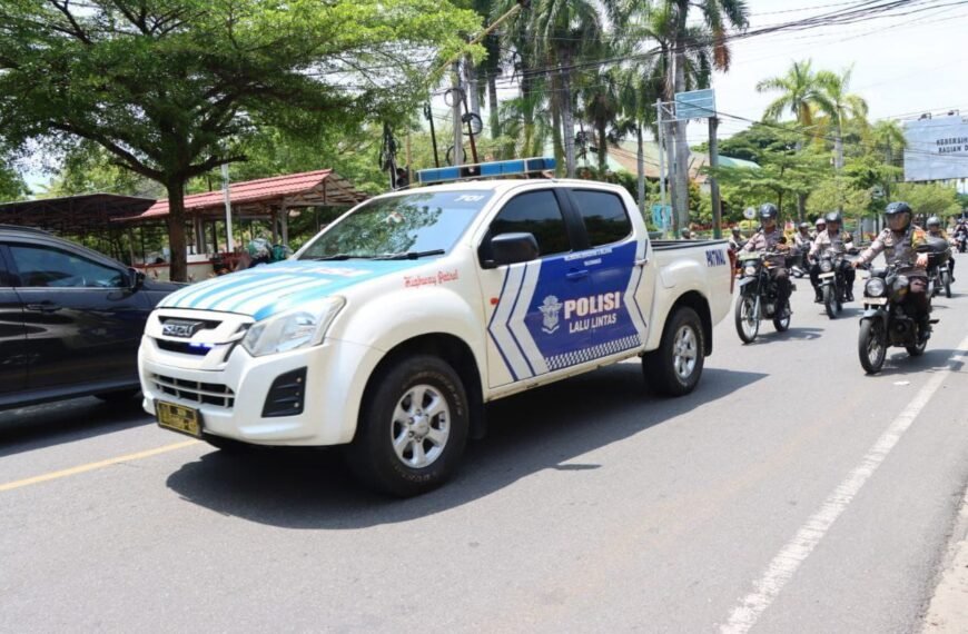 Polres Palopo Gelar Patroli Antisipasi Peringatan Satu Tahun Kepemimpinan Presiden Prabowo Subianto