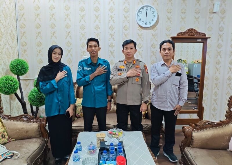 Kapolres Palopo Terima Kunjungan Presiden Mahasiswa UIN Palopo, Bahas Sinergi Jaga Kamtibmas