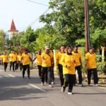 Personel Polres Palopo Gelar Jogging Pagi Bersama untuk Jaga Kebugaran dan Kekompakan