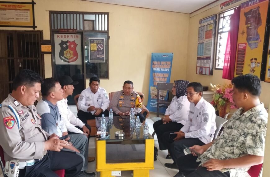 Silaturahmi Sinergitas polsek Waru dan Pemerintah Kota, Ciptakan Kamtibmas Kondusif