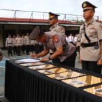 Sertijab PJU Polres Palopo, Adaptif, Responsif, dan Mampu Menjawab Tantangan Tugas ke depan