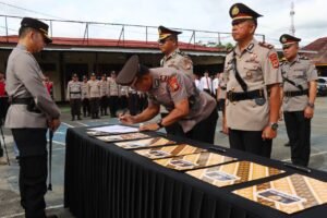 Sertijab PJU Polres Palopo, Adaptif, Responsif, dan Mampu&hellip;