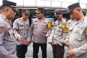 Riksa Kelayakan Alkomsus, Polres Palopo Periksa HT Bhabinkamtibmas