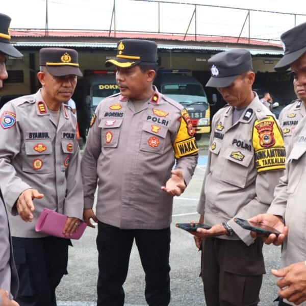 Riksa Kelayakan Alkomsus, Polres Palopo Periksa HT Bhabinkamtibmas