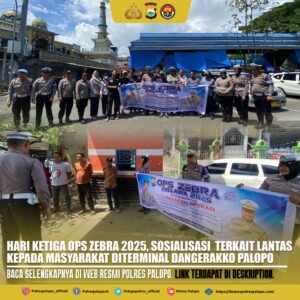 hari ketiga Ops Zebra 2025, sosialisasi Terkait Lantas&hellip;