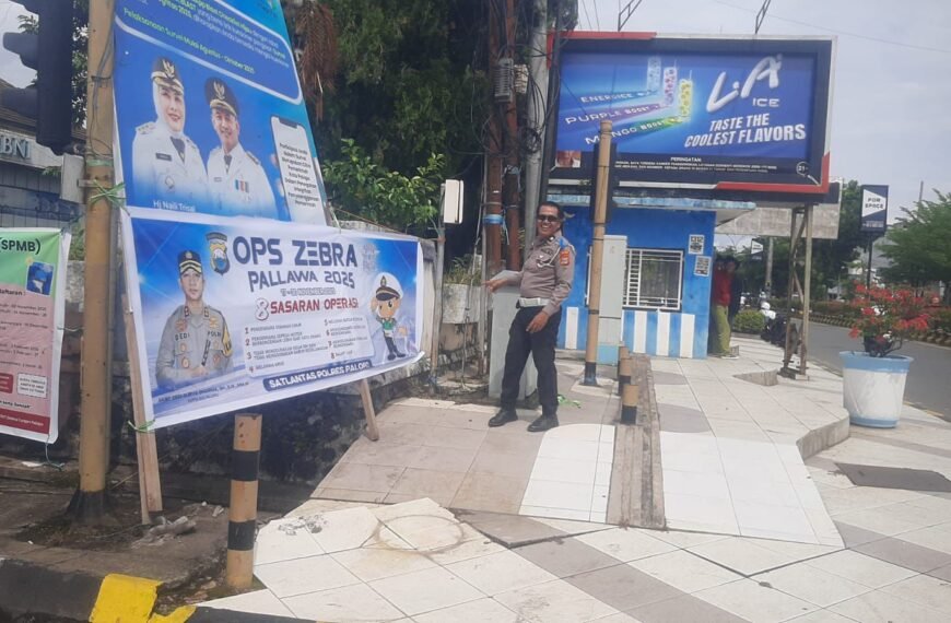 Sosialisasi Ops Zebra, Lantas Palopo Beberkan Tertib Lalu&hellip;