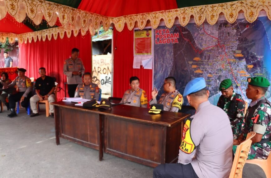 Siap Personil dan Sarana Prasaran, Kapolres Palopo Kunjungi Sekaligus Pengecekan Pos Lilin