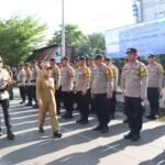Apel Gelar Pasukan Ops Lilin 2025 di Mako Polres Palopo, ini Pesan Walikota Palopo !!