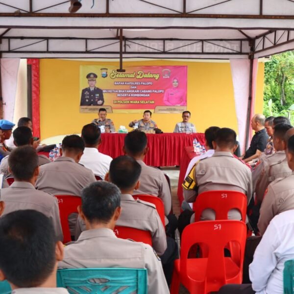 Kunker ke Polsek Wara dan Warsel, Kapolres Palopo&hellip;