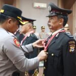 6 Personil Polres Palopo Purna Bakti, Upacara di Polres Palopo