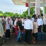 Antrean Panjang Pengisian BBM di SPBU di Palopo, Akibat Proses Verifikasi Barcode