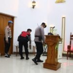 Sterilisasi Gereja, Jaga Keamanan Saat Pelaksanaan Ibadah Umat Nasrani di Palopo
