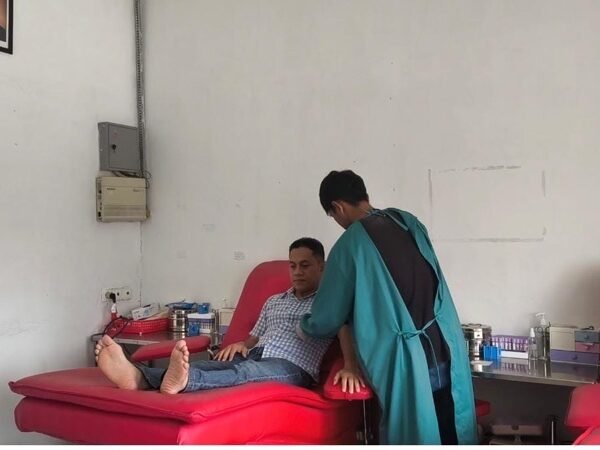Hut intelkam, Personil Polres Palopo Donor Darah ke…