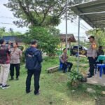 Polres Palopo Tinjau Lokasi Penempatan Pos Pengamanan Antisipasi Tawuran Pemuda di Km. 08 Buntu Datu