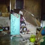 Polsek Warsel olah TKP Kebakaran di Perumahan Harmoni Blok K B1 dan B2 Palopo