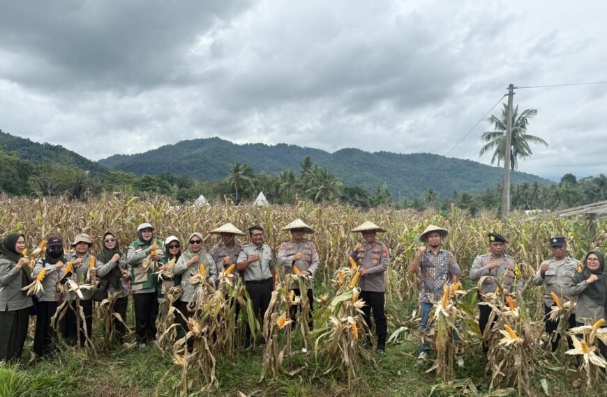 Polres Palopo Panen Raya Jagung&hellip;