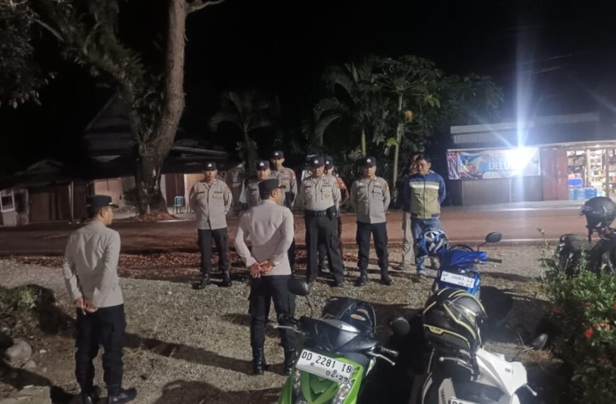 Polres Palopo Tingkatkan Pengawasan Pos Pengamanan Antisipasi Tawuran&hellip;