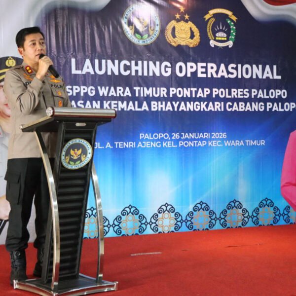 Resmikan SPPG Wara Timur Pontap, Kapolres Palopo: Dukung&hellip;