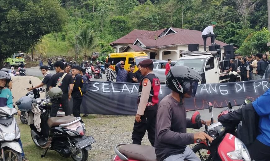 Aksi Unras Pemekaran Pembentukan Prov Luwu Raya, Polres&hellip;
