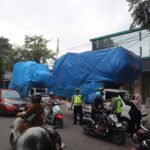 Ops Keselamatan, Kendaraan Over Load Terjaring di Depan MTsN Palopo