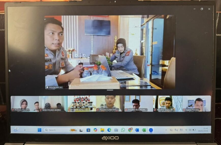 Biro SDM Polda Sulsel Laksanakan Anev&hellip;