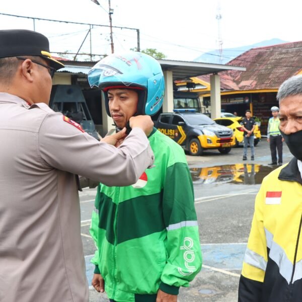 Apel “POLISI MENYAPA”, Ojol Bersama Polres Palopo Bersinergi&hellip;