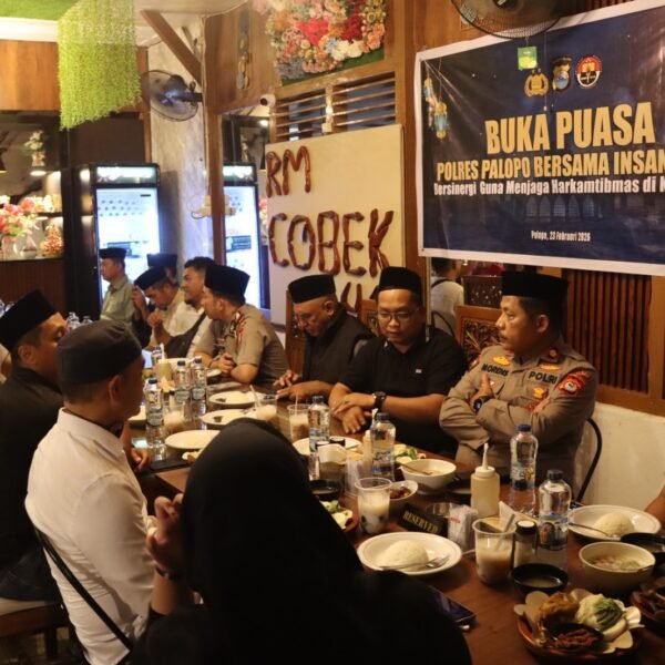 Polres Palopo Bersama Insan Media Buka Bersama, Sinergitas…