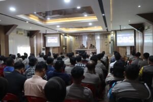 Pengarahan Kapolres Palopo Kepada Personilnya: Jaga Marwah Polri