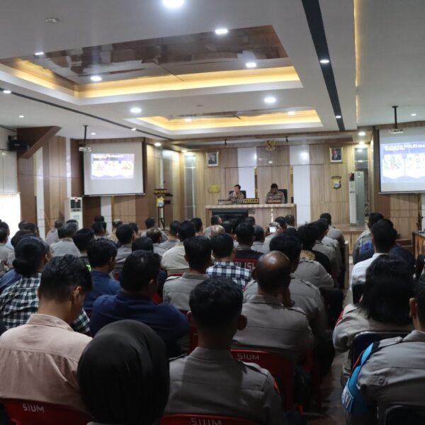 Pengarahan Kapolres Palopo Kepada Personilnya: Jaga Marwah Polri