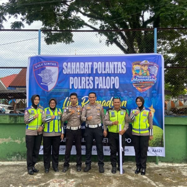Lantas Polres Palopo Gelar Pembukaan Tennis Liga Ramadhan