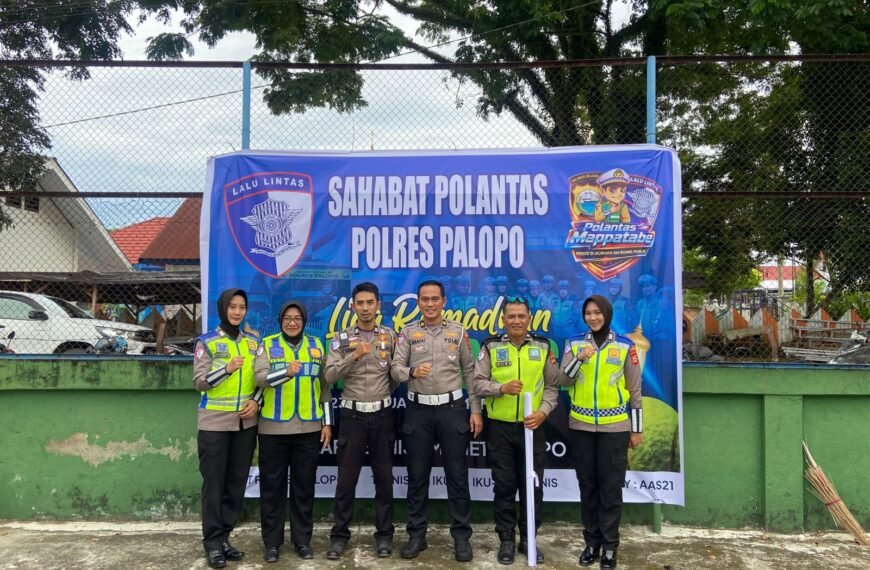 Lantas Polres Palopo Gelar Pembukaan Tennis Liga Ramadhan